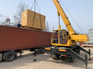 FlatRack Open Top container shipping